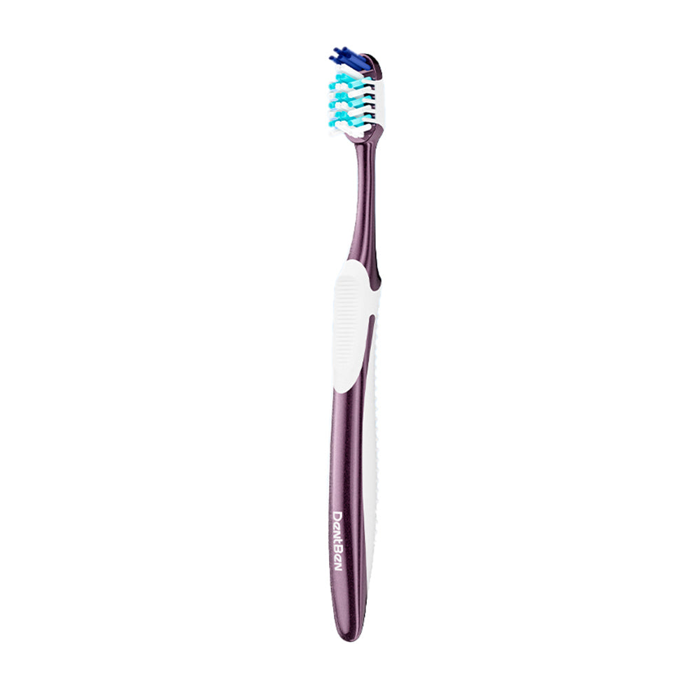Family Toothbrush Set | 6-Pack | Color-Coded Soft Bristles | Adults & Teens